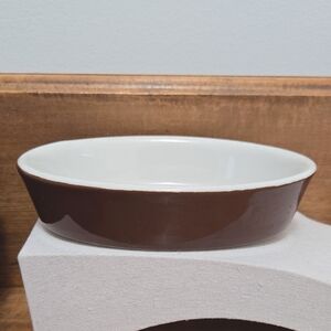 Hall China Company USA Made  Oval Baking Dish